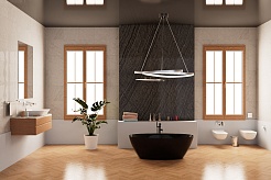 Frank Акриловая ванна 170x81 F6123 black – фотография-6